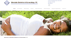 Desktop Screenshot of glendaleobgyn.com